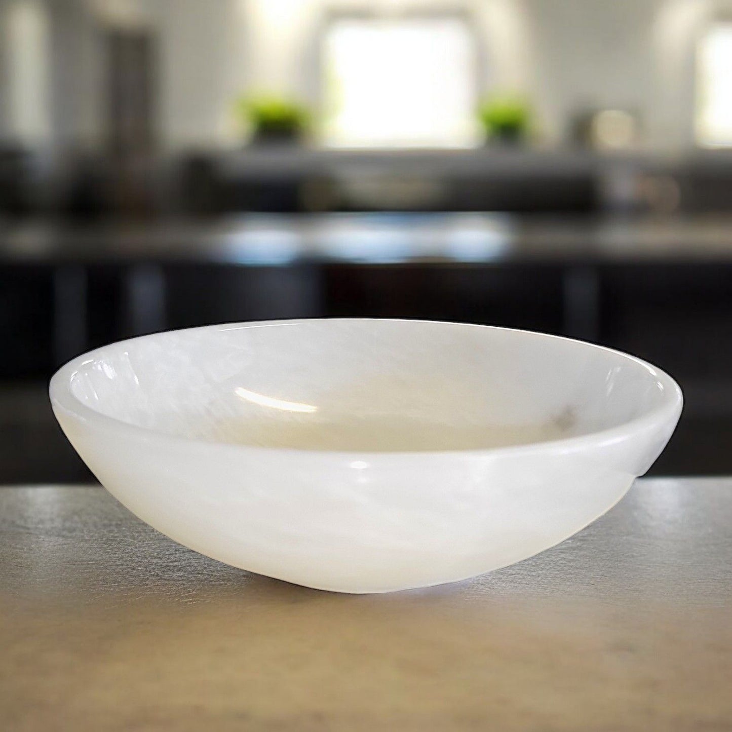 Bowl Medium - White Marble