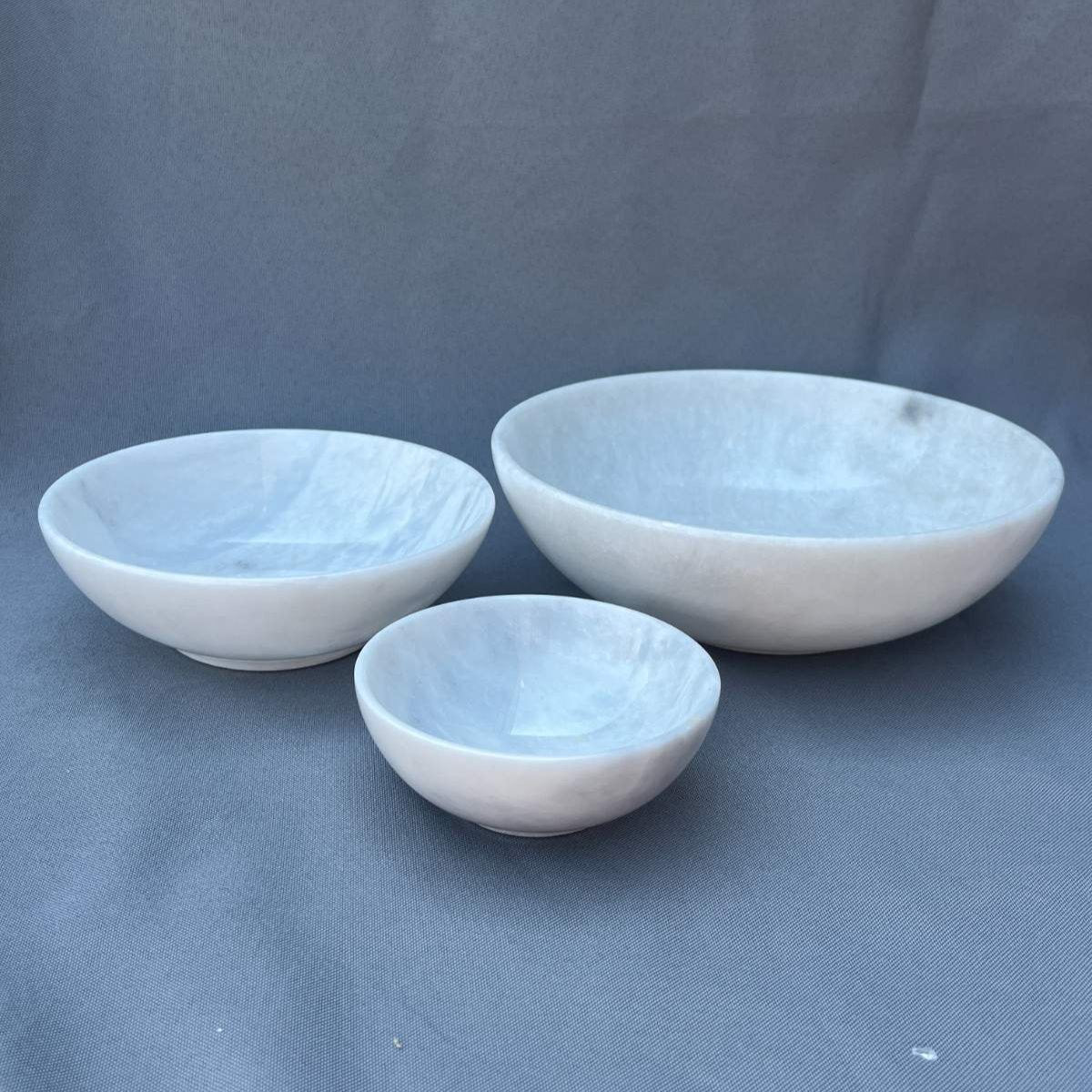 Bowl Large - White Marble