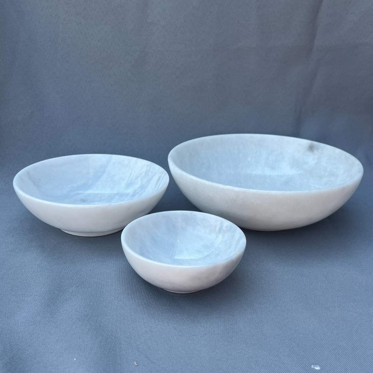 Bowl Medium - White Marble
