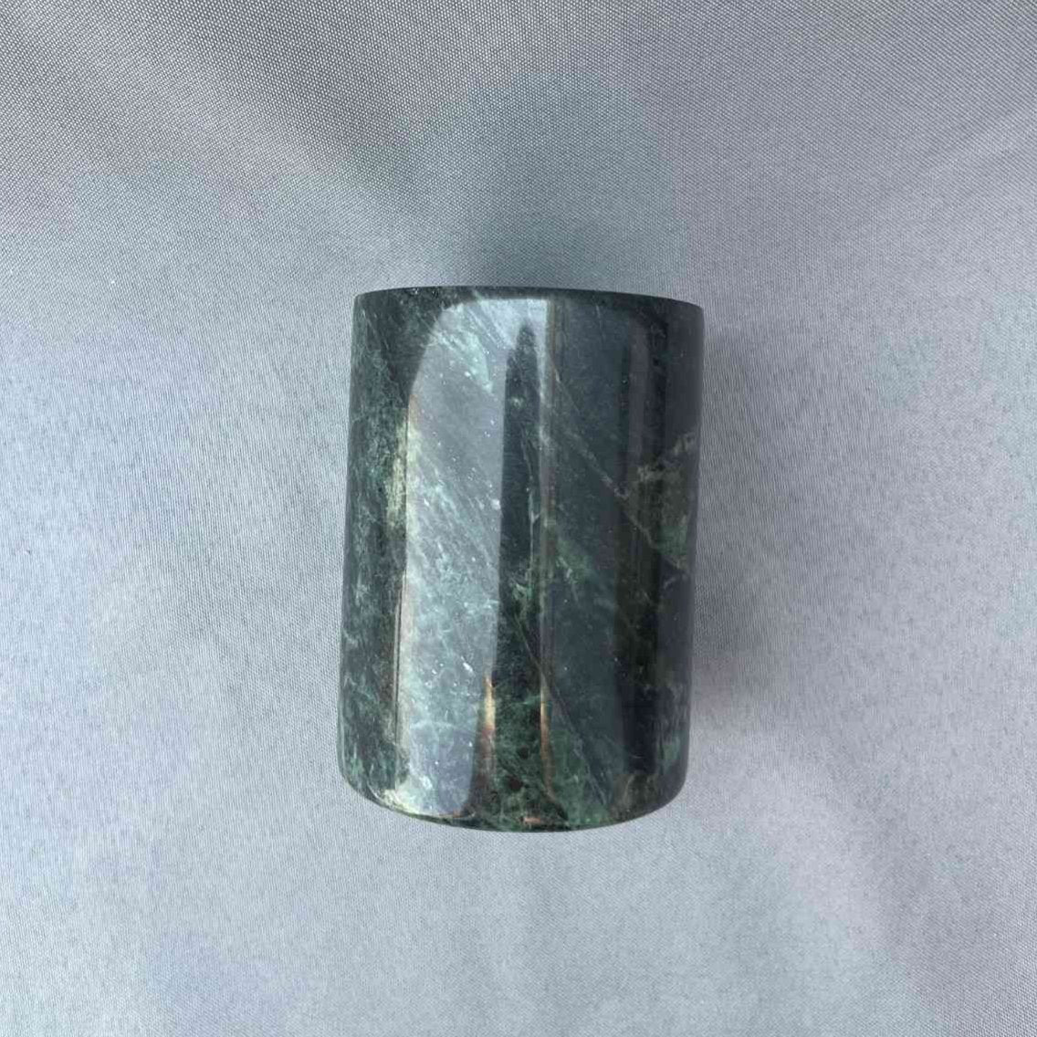 Pen Holder - Green Marble