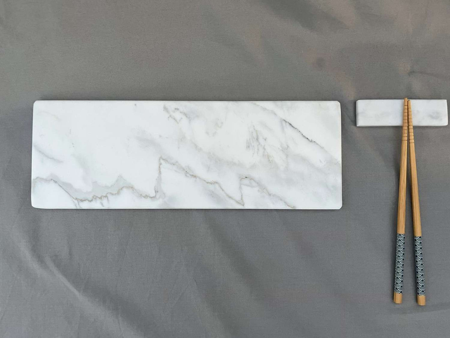 Sushi Set - White Marble