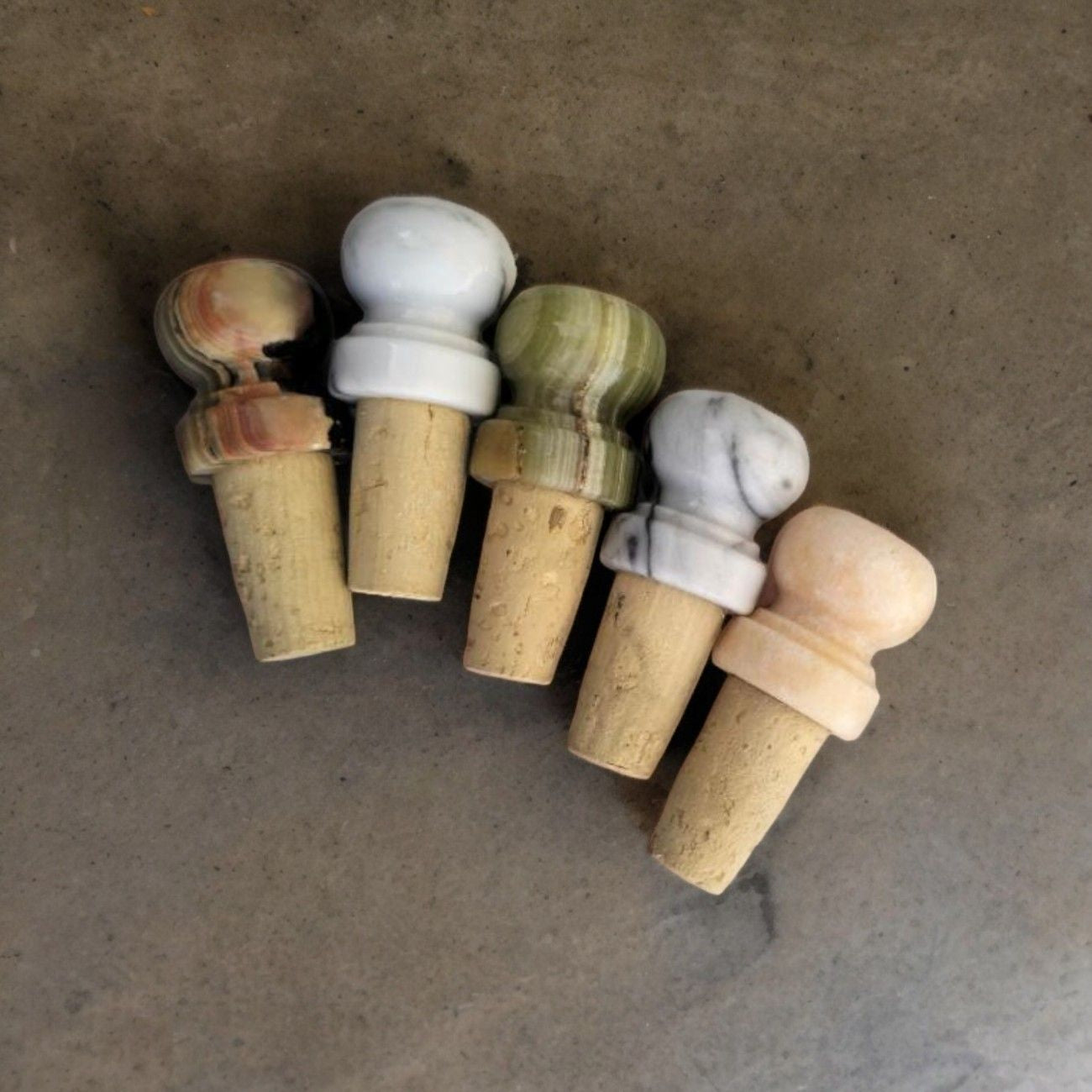 Bottle Cork - Marble or Onyx