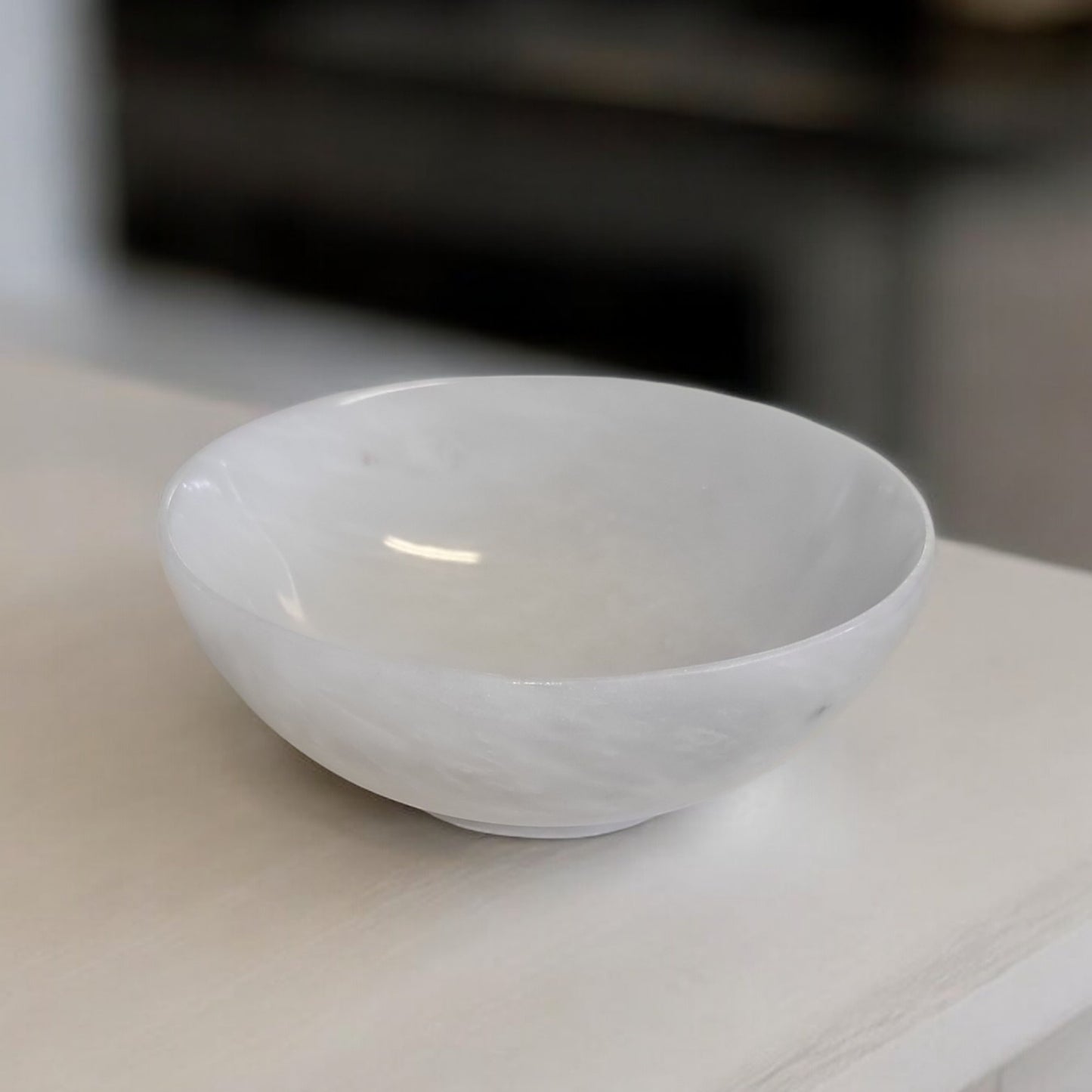 Bowl Small - White Marble