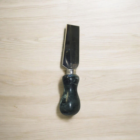 Cheese Knife II - Green Marble