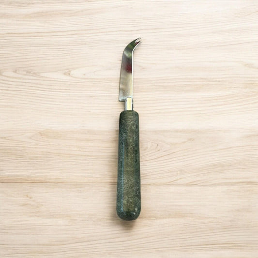 Cheese Knife III - Green Marble