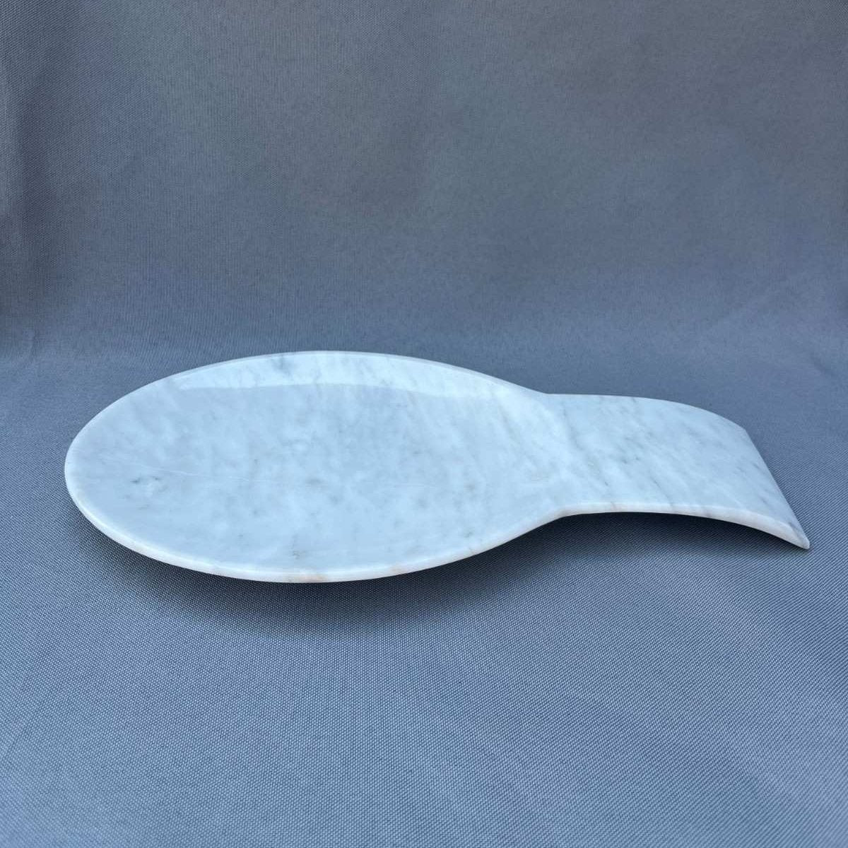 Utensil Rest - White Marble
