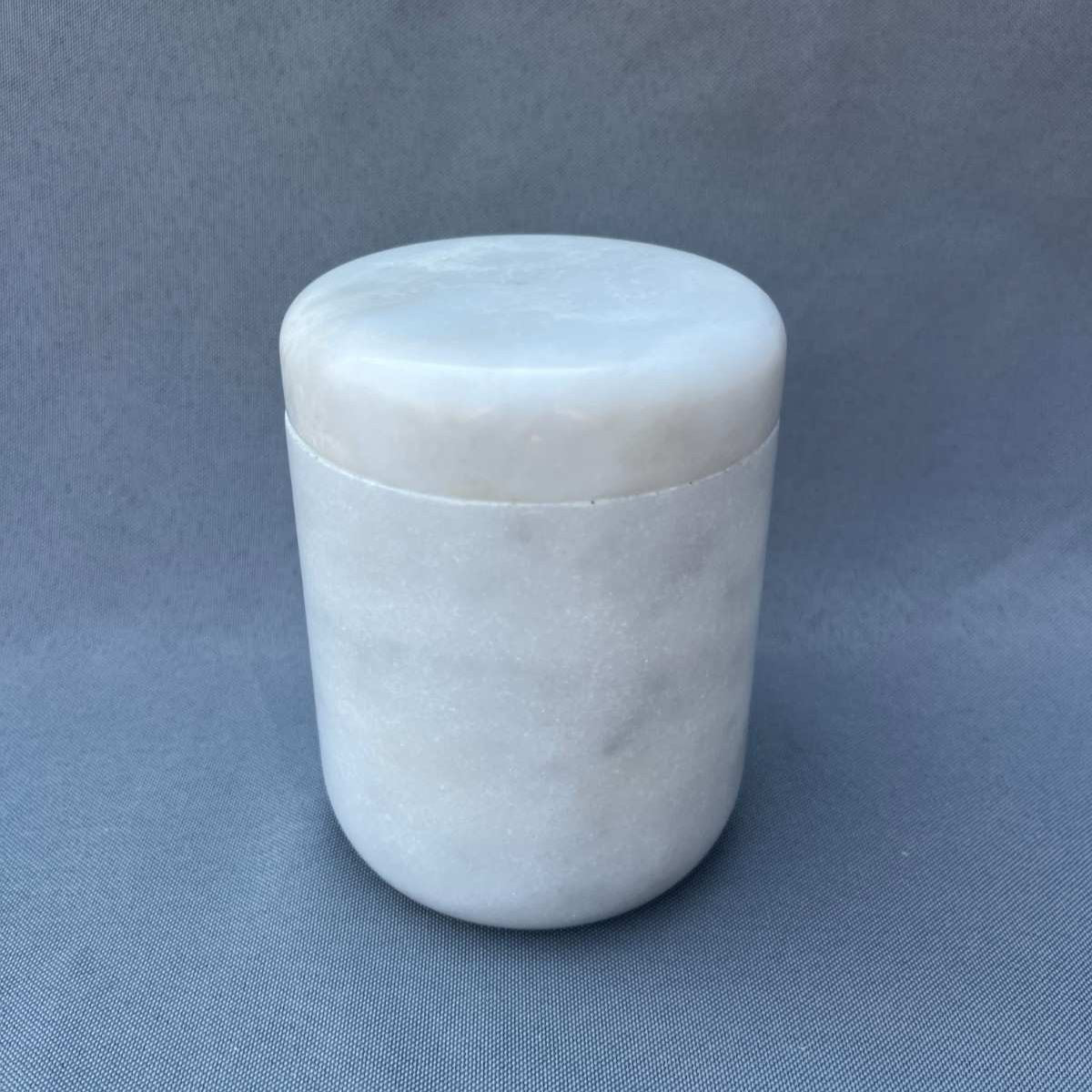 Canister - White Marble