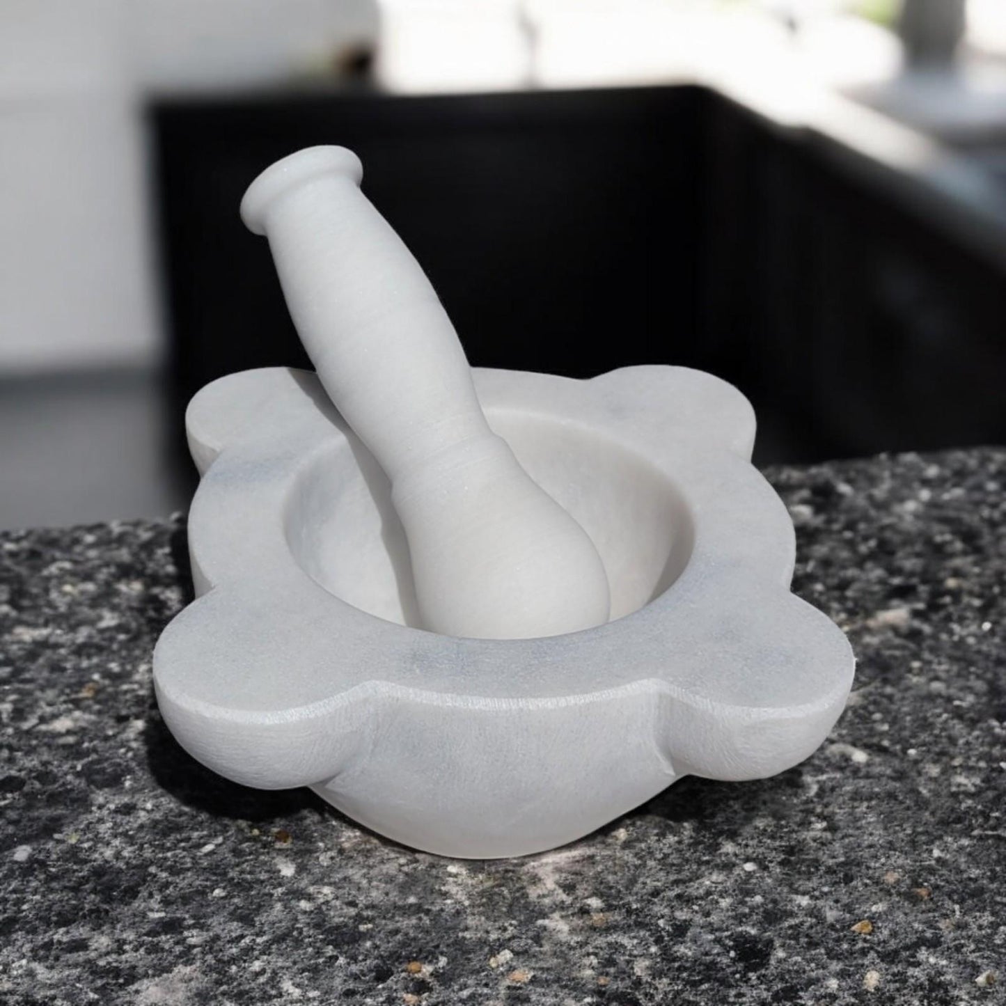 Mortar - White Marble