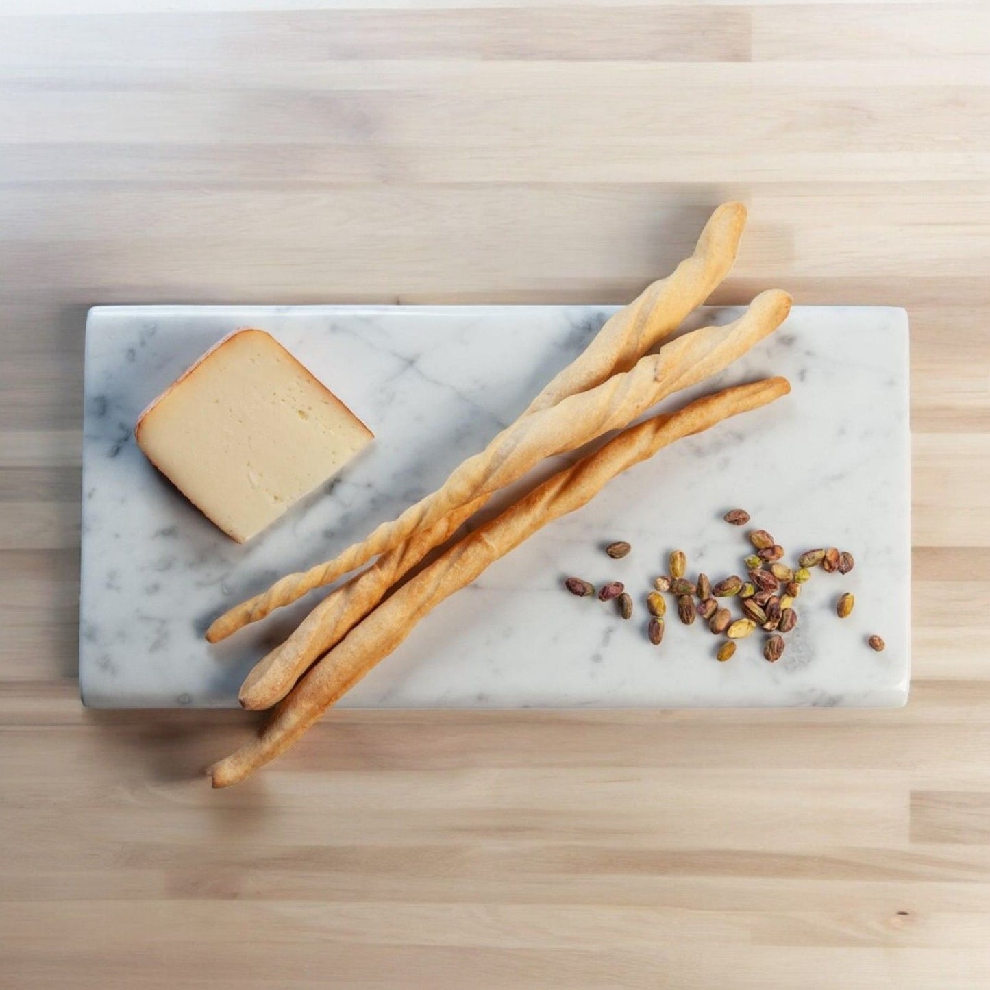 Serving Tray - White Marble
